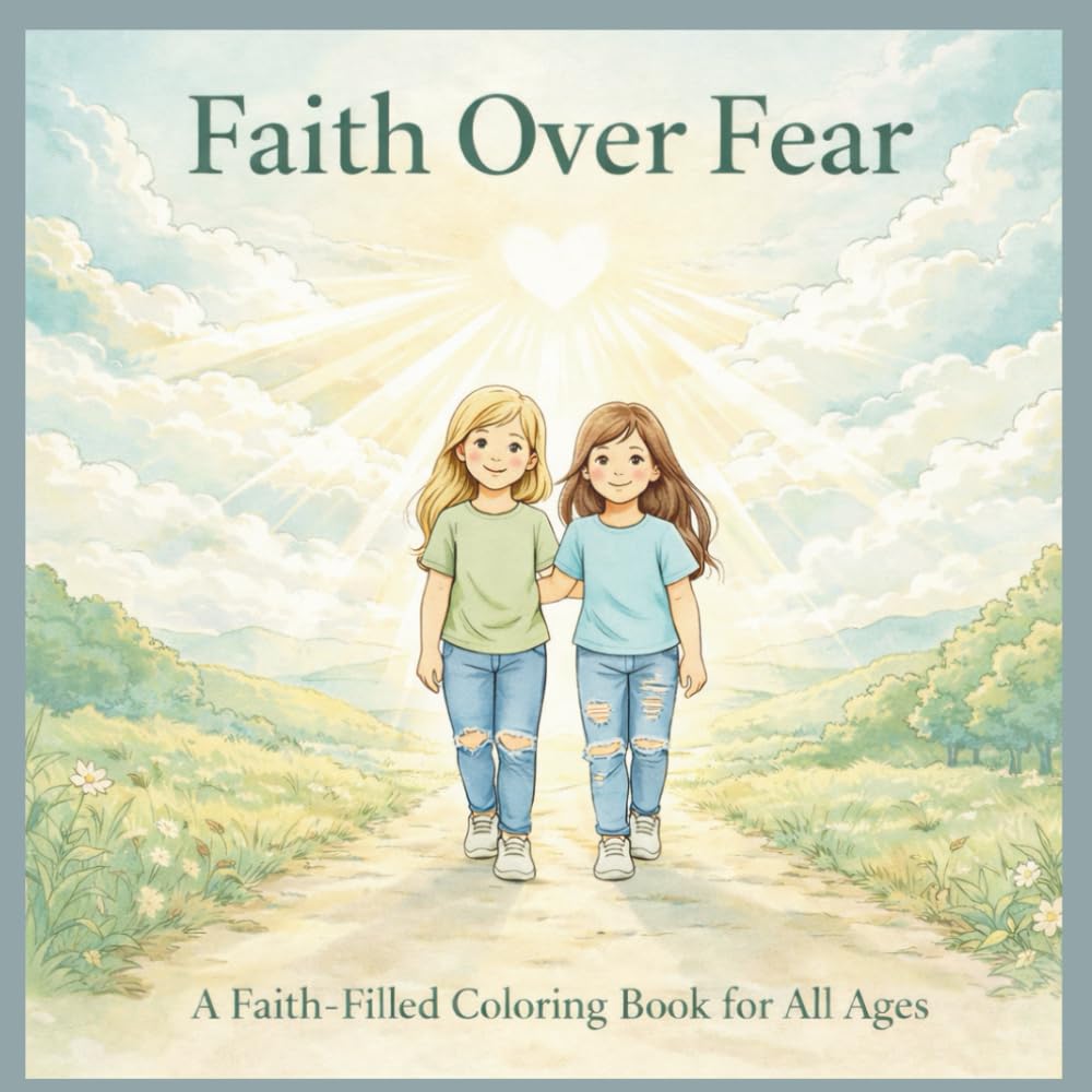 Faith Over Fear: A Faith Filled Coloring Book for All Ages