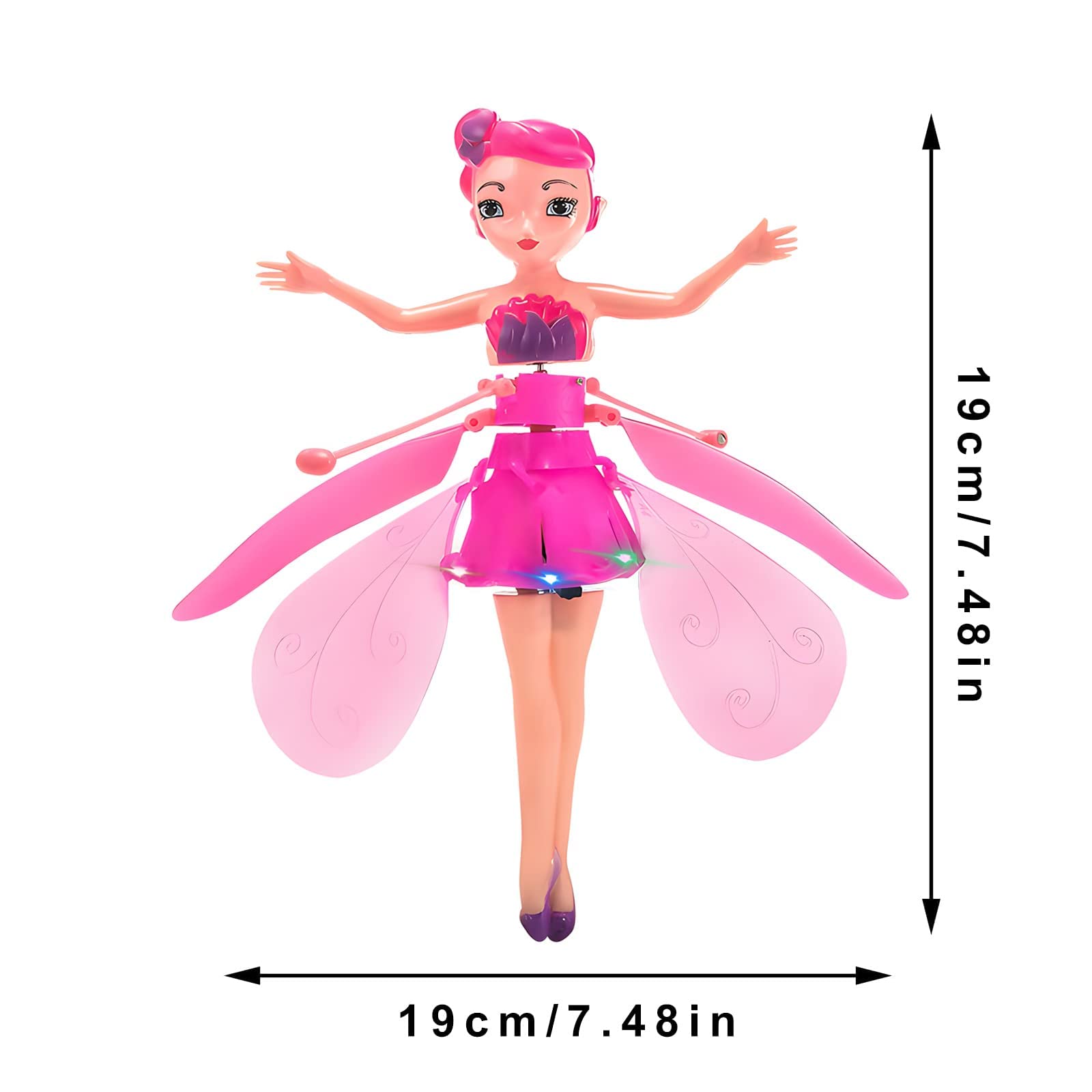 Amazon | 魔法の空飛ぶ妖精プリンセス人形 スカイダンサー フライング