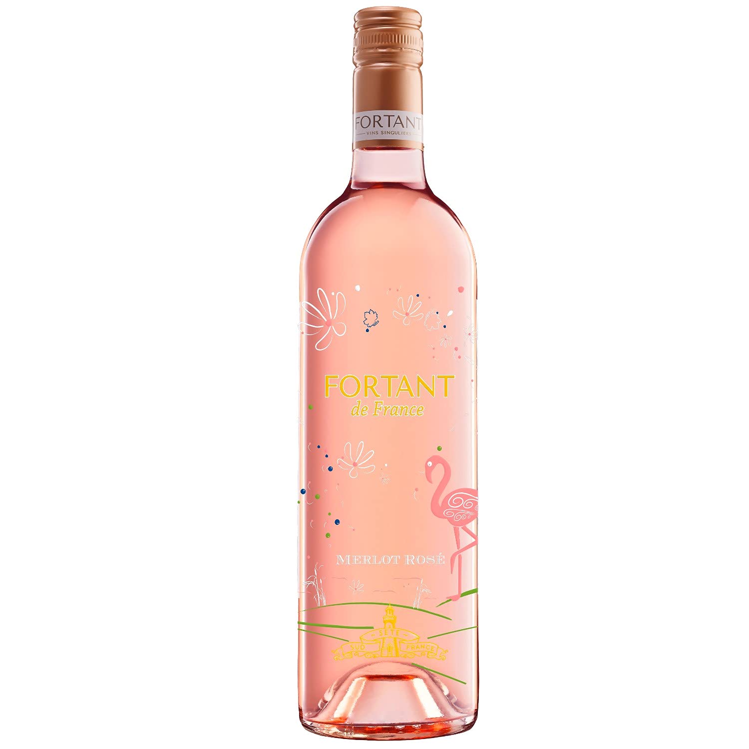 Fortant der France Merlot Rosé Edition Roséwein Wein halbtrocken Frankreich
