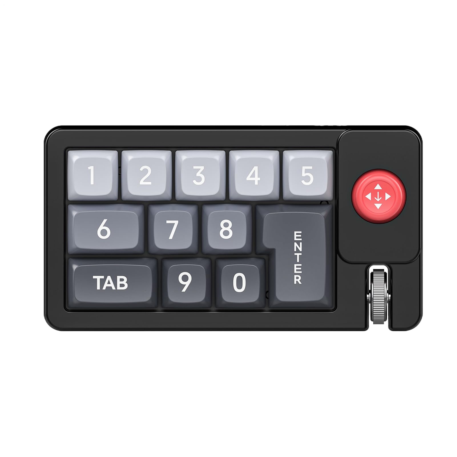 Clavier Mécanique - Clavier Mécanique avec Rétroéclairage RGB,Pavé Numérique À Une Main avec Joystick Interchangeable À Chaud pour Dactylographie Production Musicale Trading Configuration Et