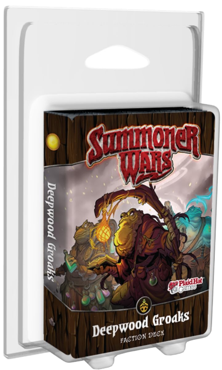 Plaid Hat Games | Summoner Wars: Deepwood Groaks - Faction Deck | Card Game | Expansion | Ages 9 Years | 2 Players | English