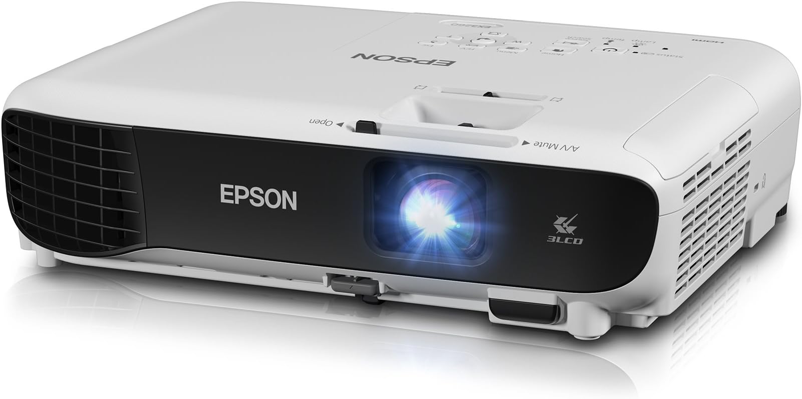 EX3260 SVGA 3,300 lumens color brightness (color light output) 3,300 lumens white brightness (white light output) HDMI 3LCD projector