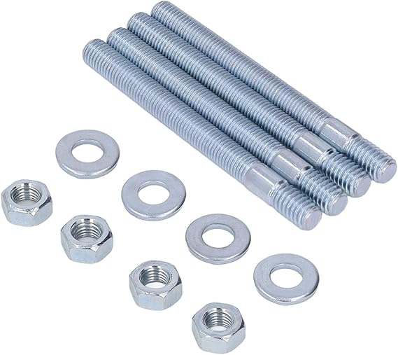 Carburetor Studs Set, 3.5in Carburetor Carb Stud Set High