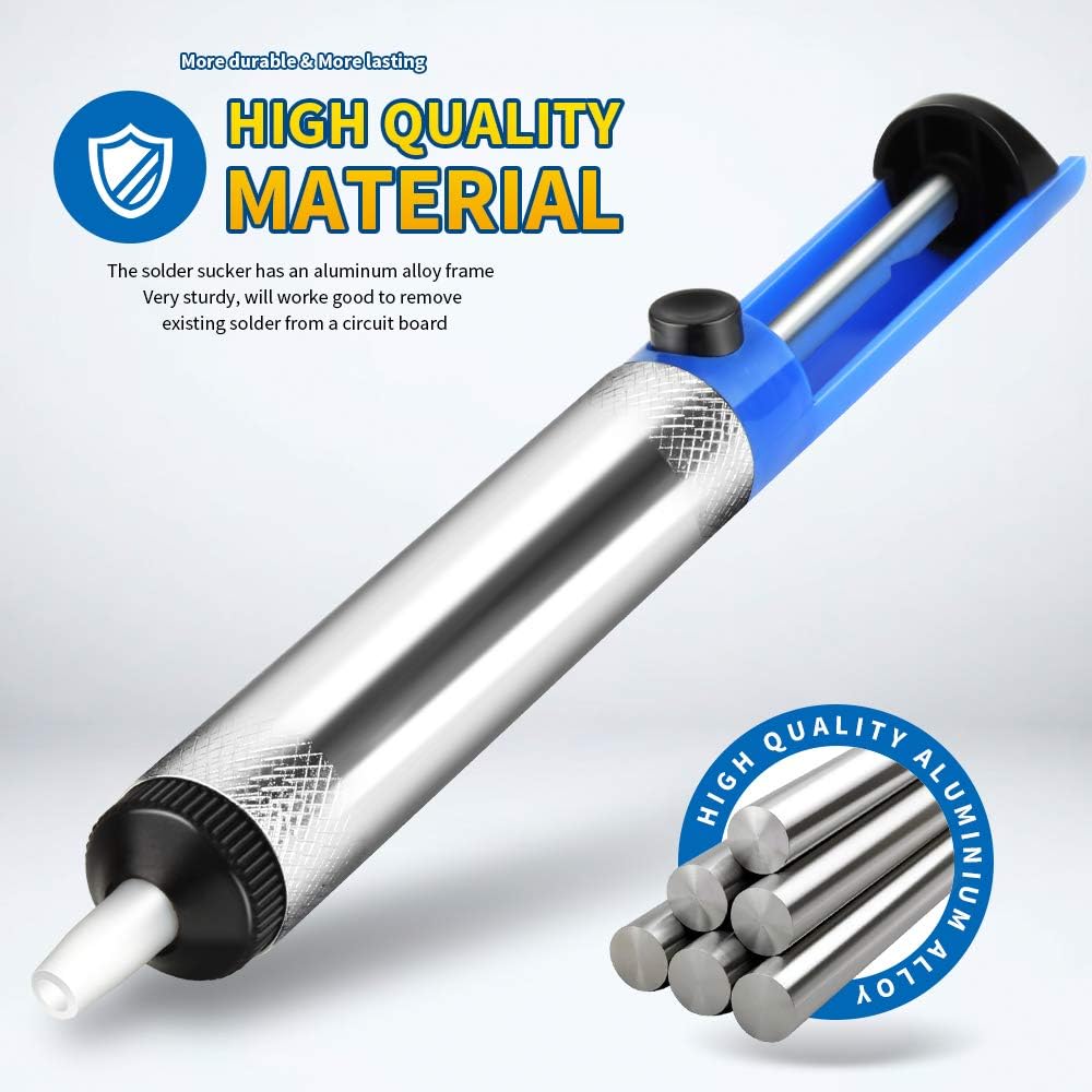 40% Off Discount Teenitor Solder Sucker Desoldering Vacuum Pump Solder Removal Tool 3pcs/Pack Cheapest 🛒 Teenitor Solder Sucker Desoldering Vacuum Pump Solder Removal Tool 3pcs/Pack