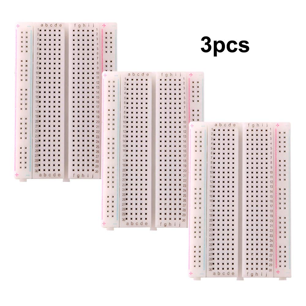 Buy QitinDasen 3Pcs Premium 400 TiePoints Breadboard, Solderless