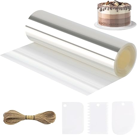 Rodoide Transparent Patisserie, Colliers à Gâteau Ateriel Patisserie