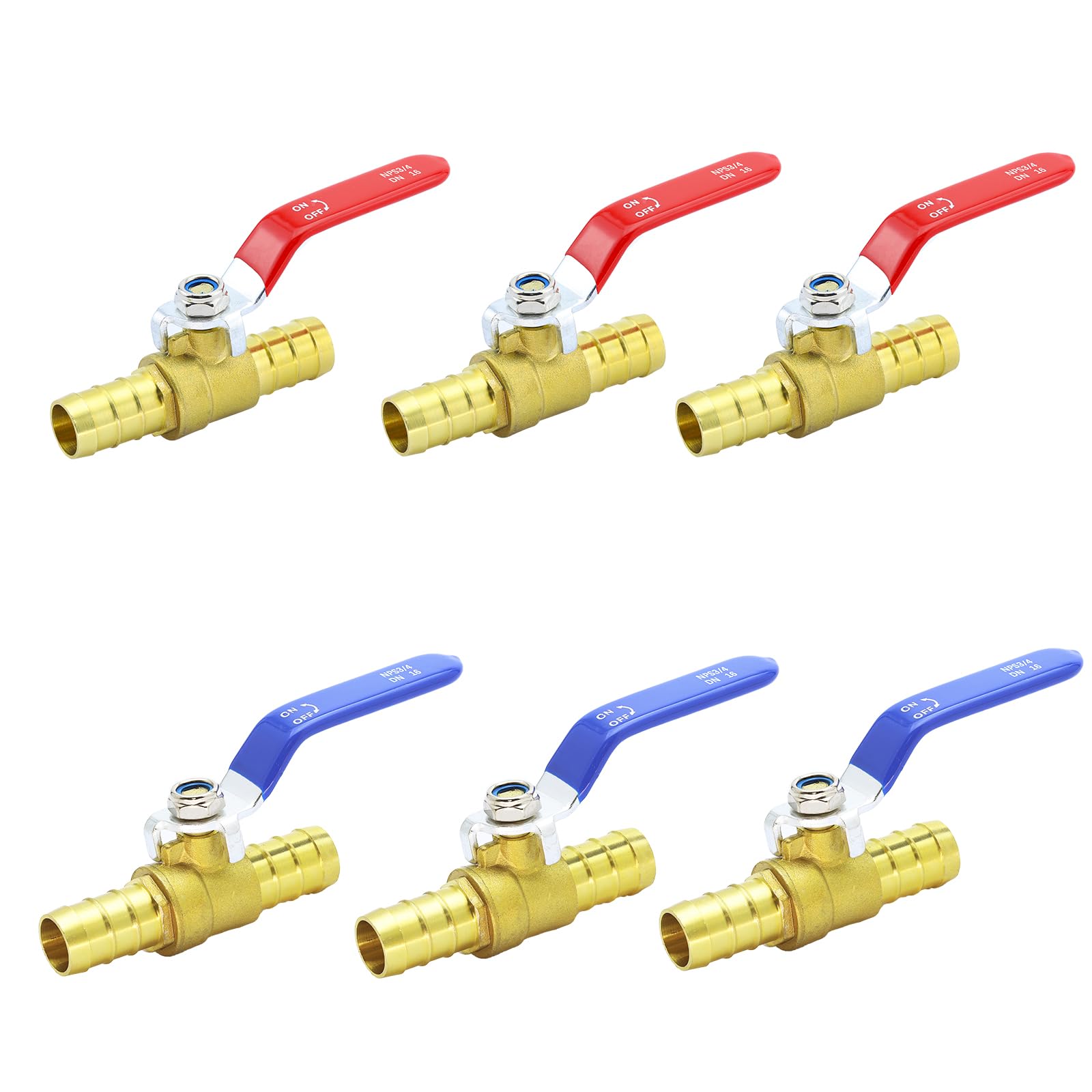 PEX Ball Valves - 12 Pack for Plumbing -10