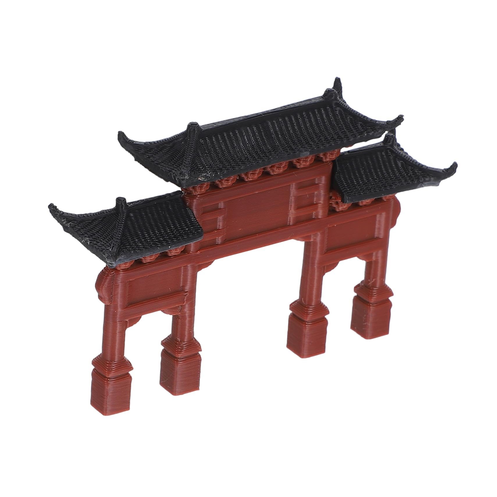 BESPORTBLE 5 Pezzi Padiglione Figurina Miniatura Statua Giapponese Zen Giardino Ornamenti Meditazione Decor