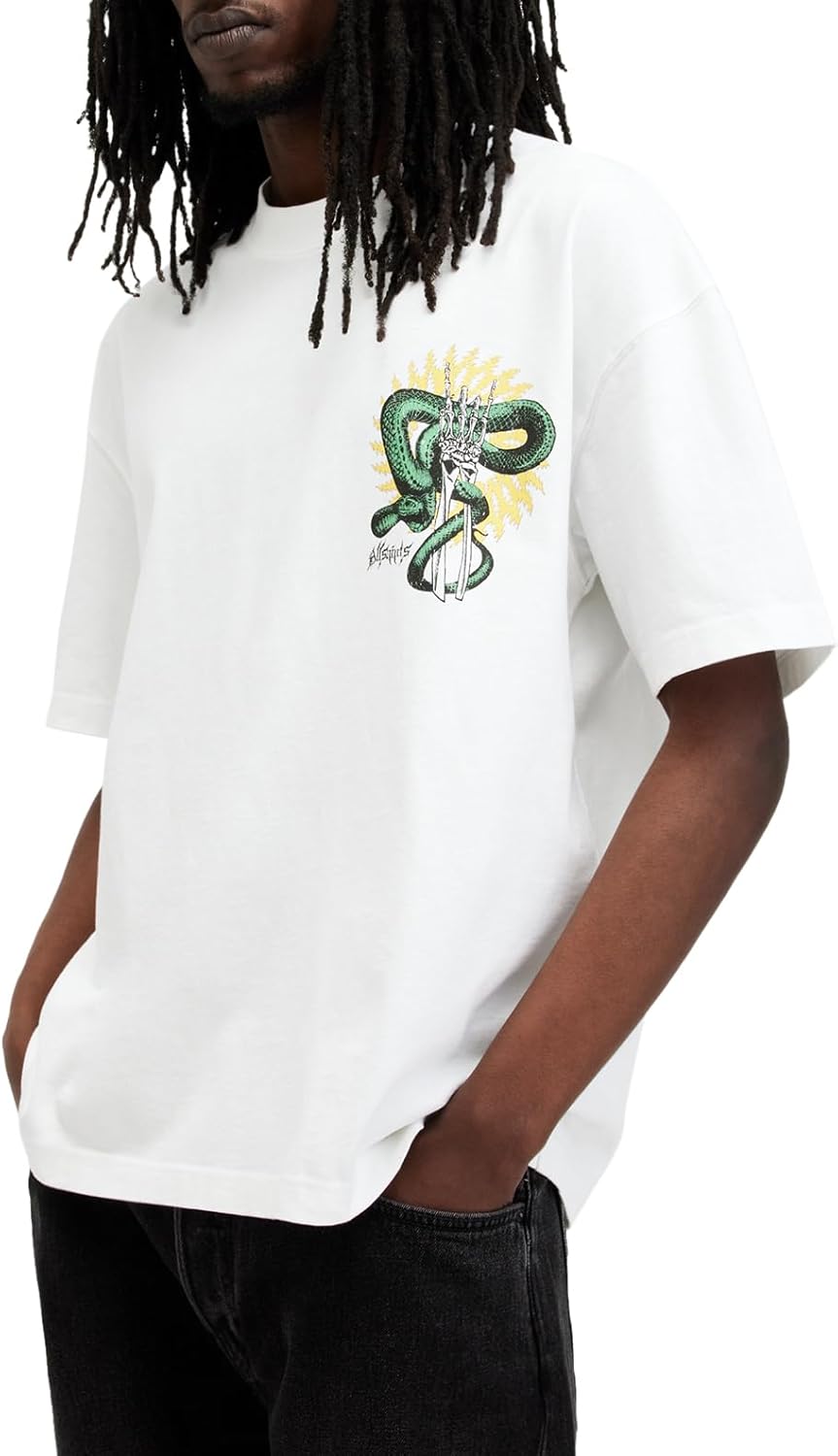 AllSaints Krait ss Crew - Image 5