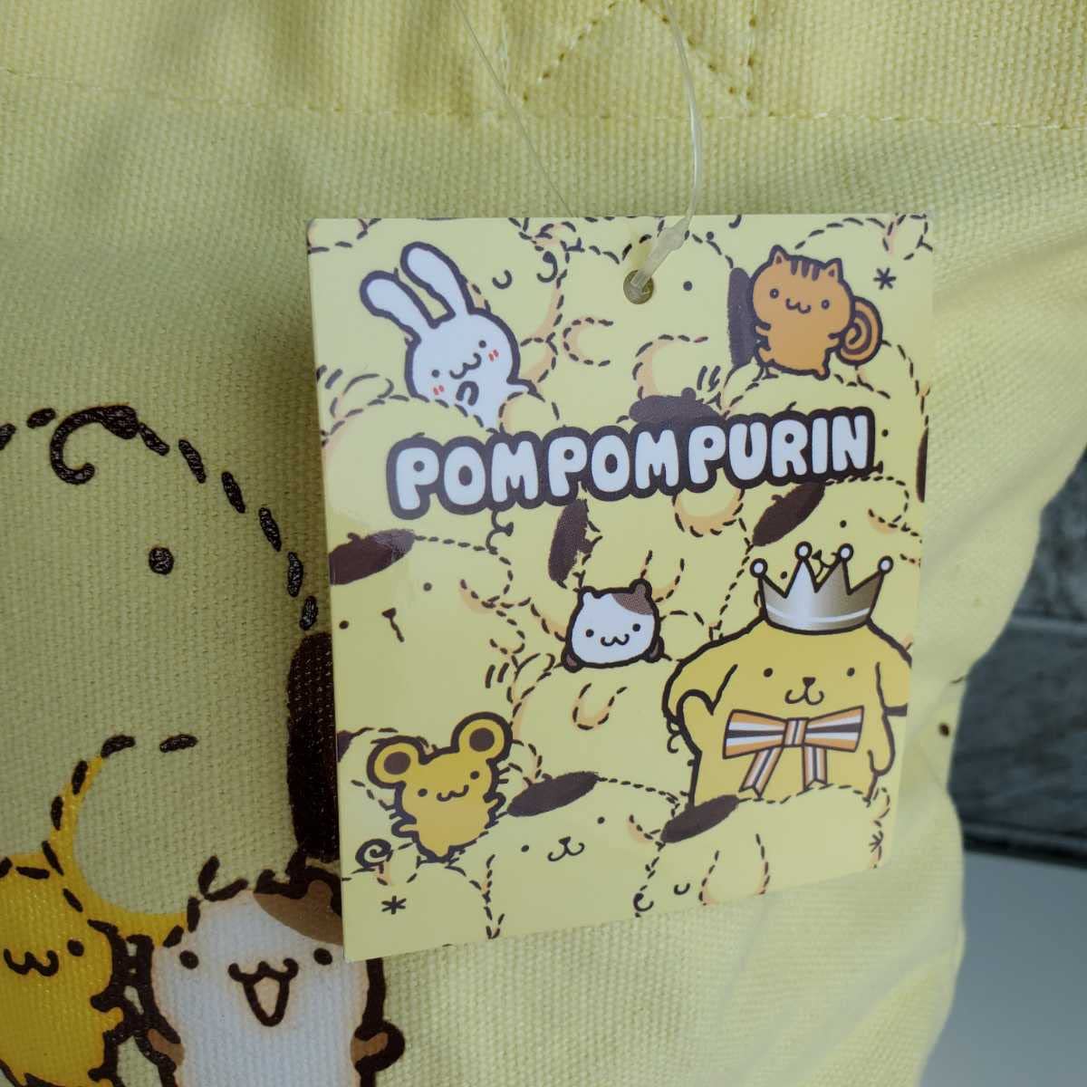 サンリオ ポムポムプリン まんまるシリーズ トートバッグ マフィン スコーン ポムポムプリン まんまるシリーズ トートバッグ サンリオ