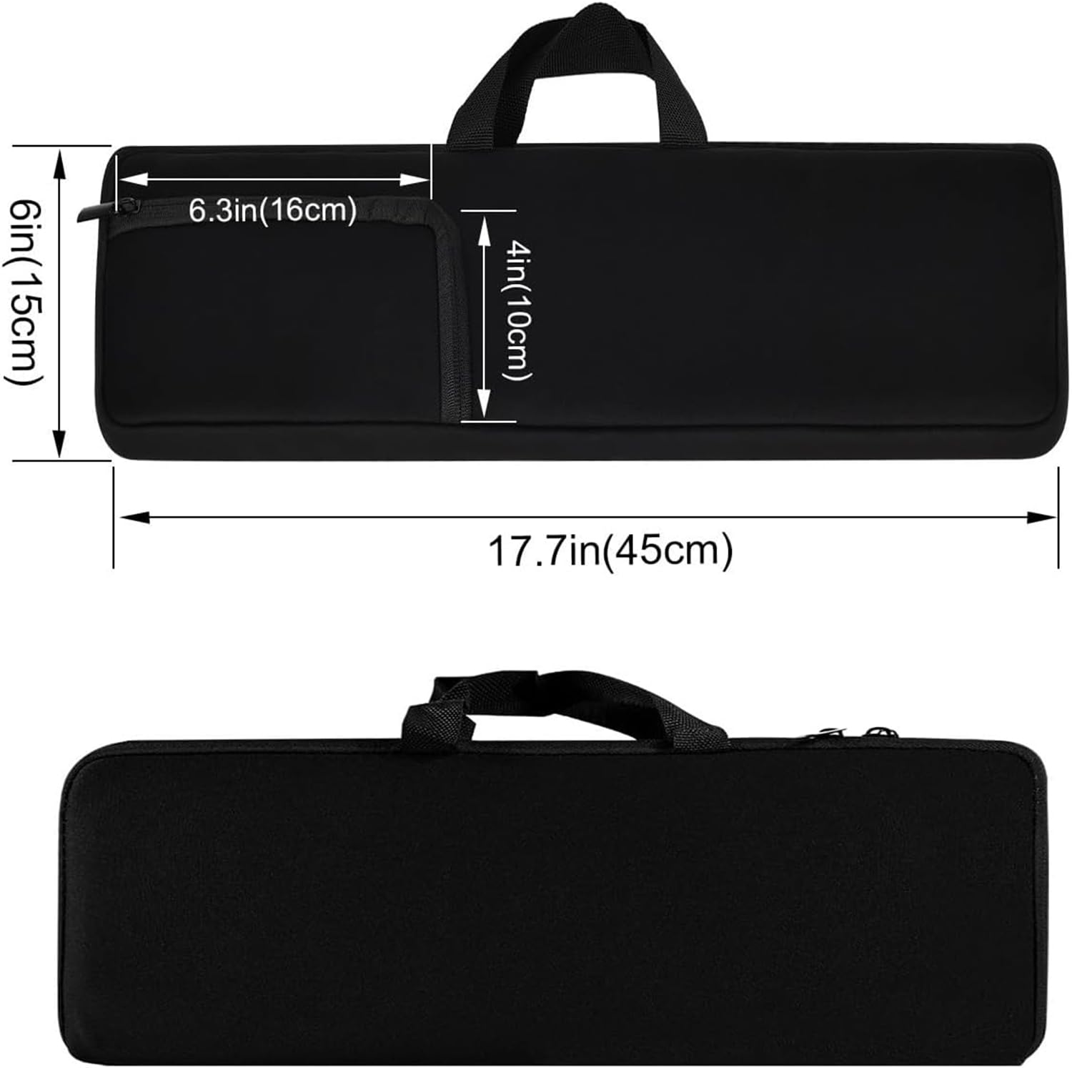 Borsa per tastiera Borsa per mouse per Logitech MX Keys Premium Wireless Illuminated Keyboard Perfect Match