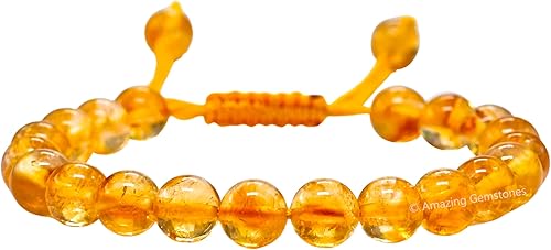 Miniatura 714 de Amazing Gemstone Crystal Bracelet for Women Men's Gifts - Protection Healing Crystal Bracelet - 8mm Gemstone Beaded Adjustable Bracelet Pulseras
