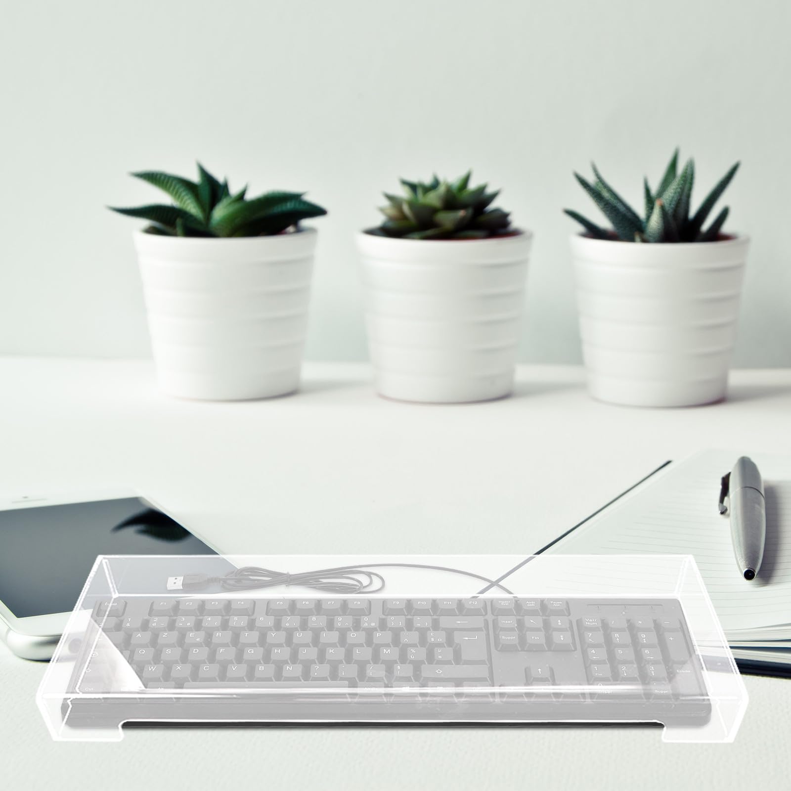 Tastaturschutzabdeckung Acryl Transparente für Büro und Zuhause