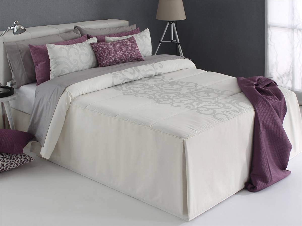 Reig Marti - Colcha edredón Amiens 01 Cama 135 - Color Gris C08