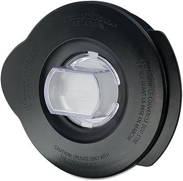 Oster BLSTAL-B00-11 Oval Blender Jar Lid, Black