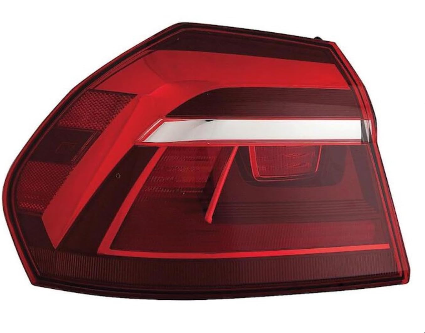 HEADLIGHTSDEPOT Tail Light Compatible With 1619 Volkswagen Passat LED Built From 7