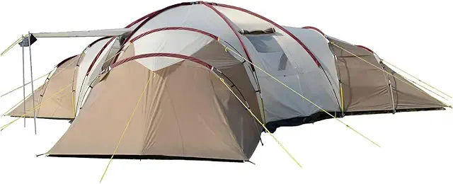 Grande Tente de Camping Skandika Korsika/Turin pour 9-12 Personnes