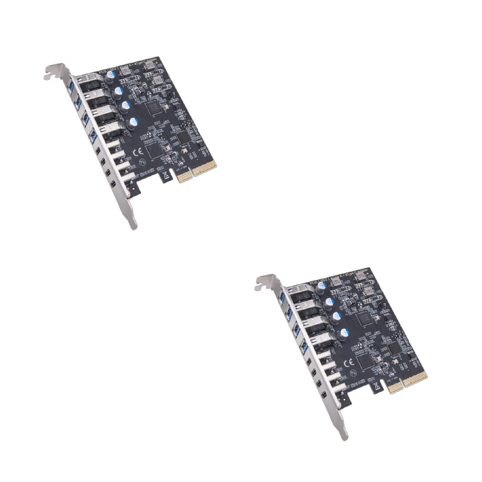 Carte USB PCIE pour résoudre le manque de connecteurs et ajouter 4 ports type C rapides sur PC - 8