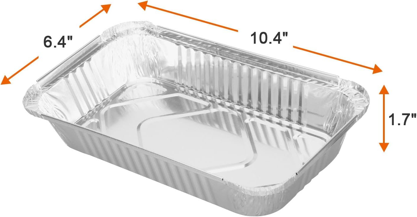 Turkey Fryer Kit with Aluminum Foil Grill Drip Pans for Char-Broil The Big Easy Accessories with Water-Resistant 24 Inch Round Grill Cover, Oil-Less Turkey Fryer Accessories, Drip Pans for Char-Broil