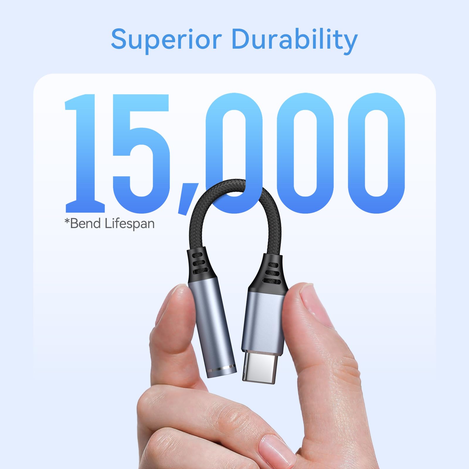 Amzpas Adattatore Jack per Cuffie USB C a 3.5mm, Adattatore Audio USB C a Cavo Dongle Aux per Samsung Galaxy S22 S21 S20 Ultra S20 + Nota 20 10 S10 S9 Plus, Pixel 4 3 2 XL, iPad e altro