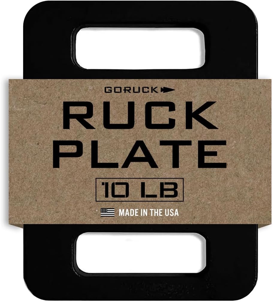 GORUCK Ruck Plate  USA Made Weight for Rucking, Strength & Fitness, Fits with Rucker & Ruck Plate Carrier  10LB, 20LB, 30LB