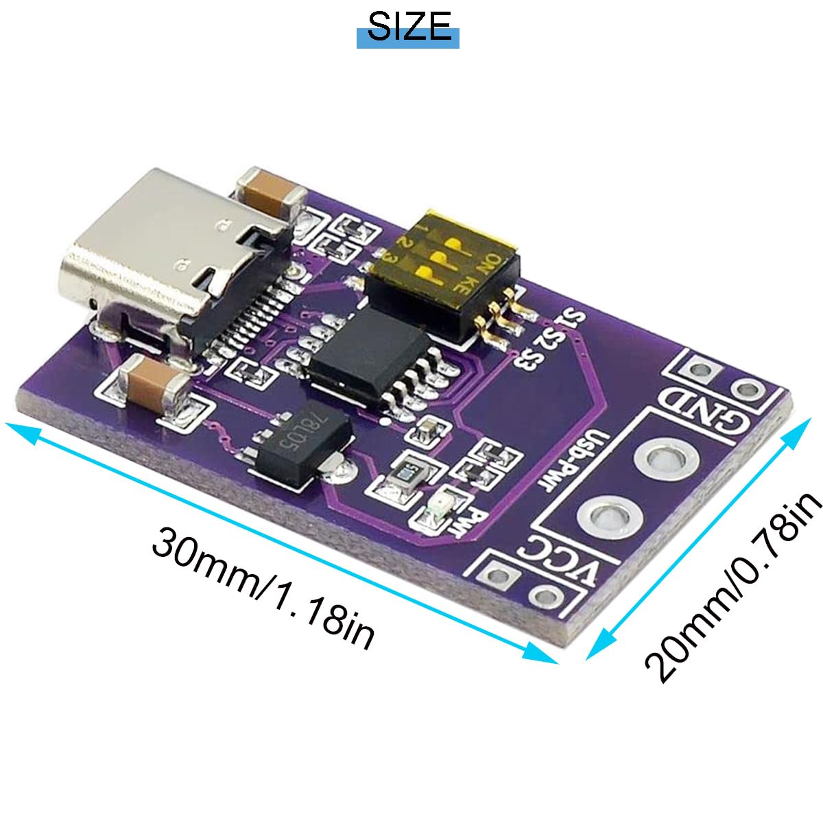 Moduł wyzwalający do szybkiego ładowania PD/QC/AFC 5 V 9 V 12 V 15 V 20 V wyjście napięcia stałego typ C QC AFC PD2.0 PD3.0 z czerwonym i czarnym kablem 26 AWG