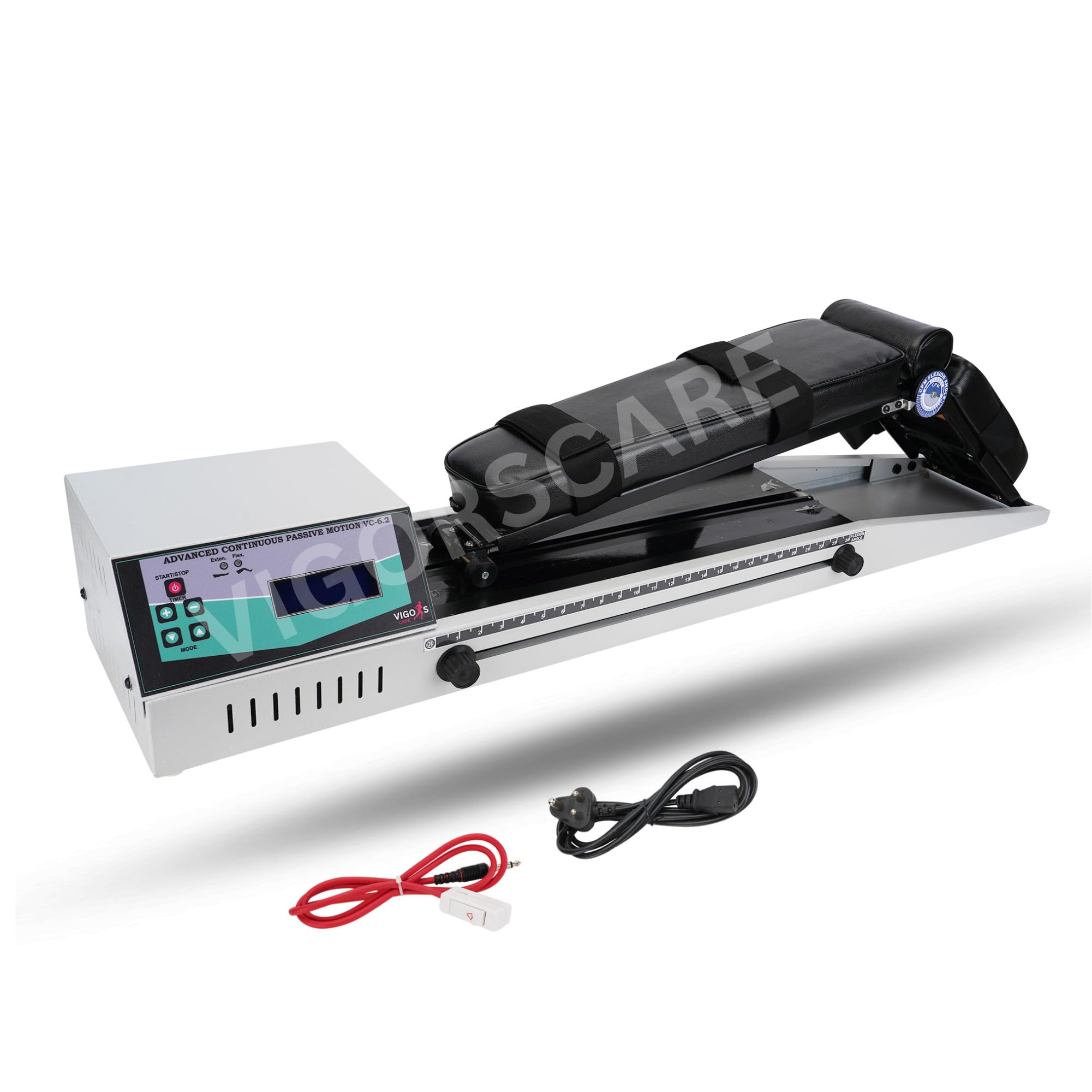 Led Display Continous Passive Motion (C.P.M) Physiotherapy cpm Machine With 0 to 120 Degree Angle Control For Knee Rehabilitation After Knee Surgery With 1 Year Warranty-image-22