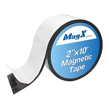 MagX Magnetic Tape With Adhesive 5 Cmx3 M, Ultra Thick 1.5mm, Magnetic