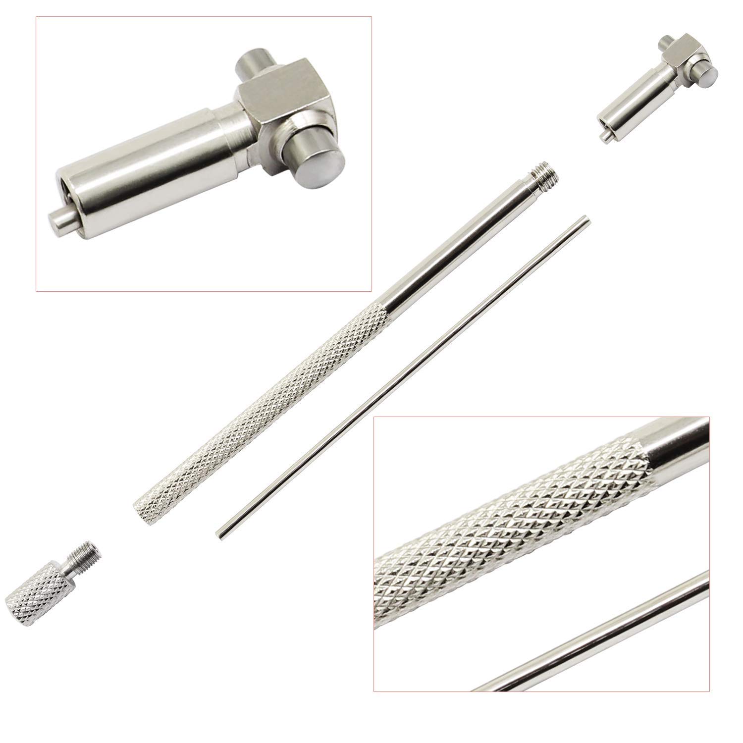 6PCS Calibri telescopici, 8-150mm Micromètre Interne Kit