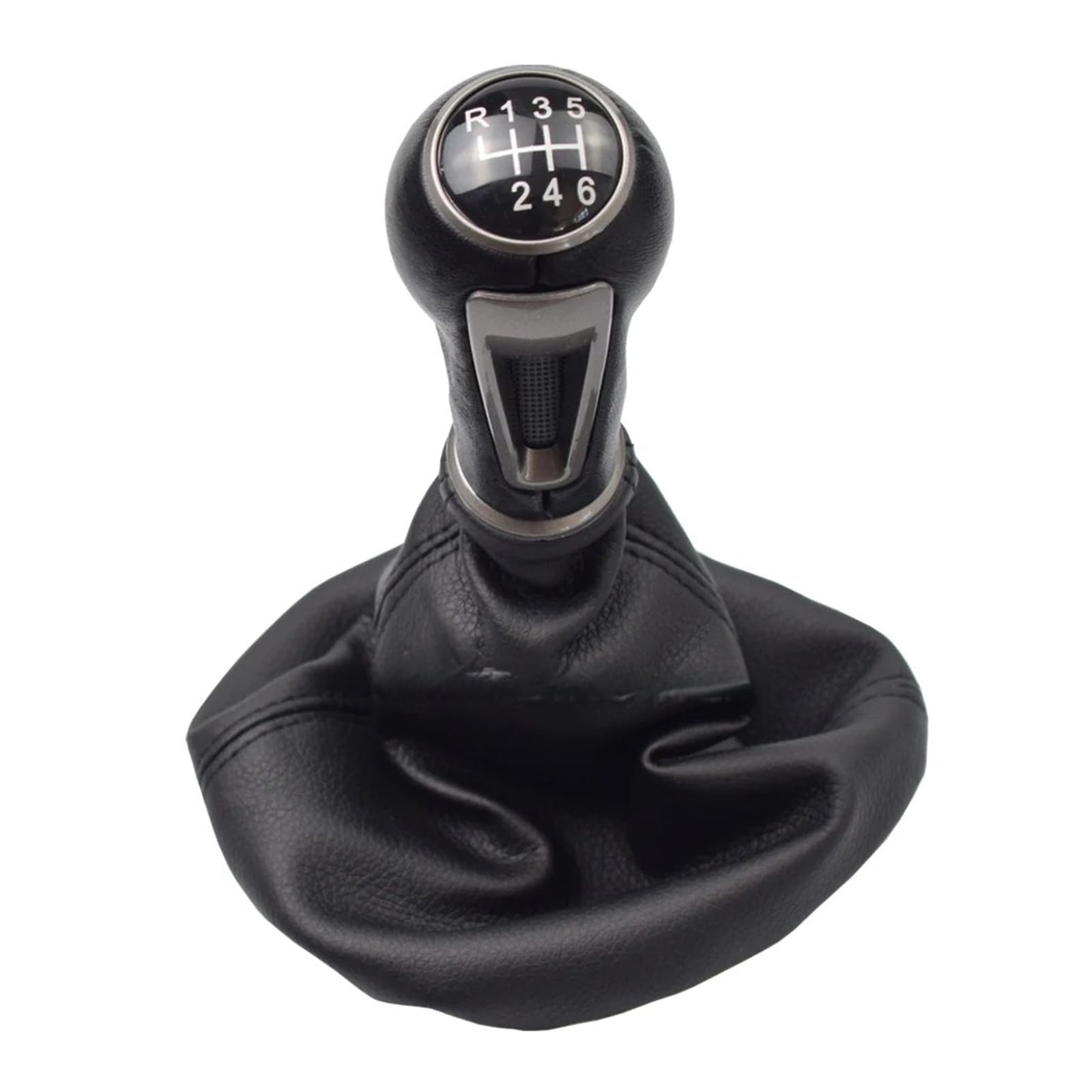 HTVTKRFGRL Gear Knob for SEAT Ibiza IV Black Upgrade