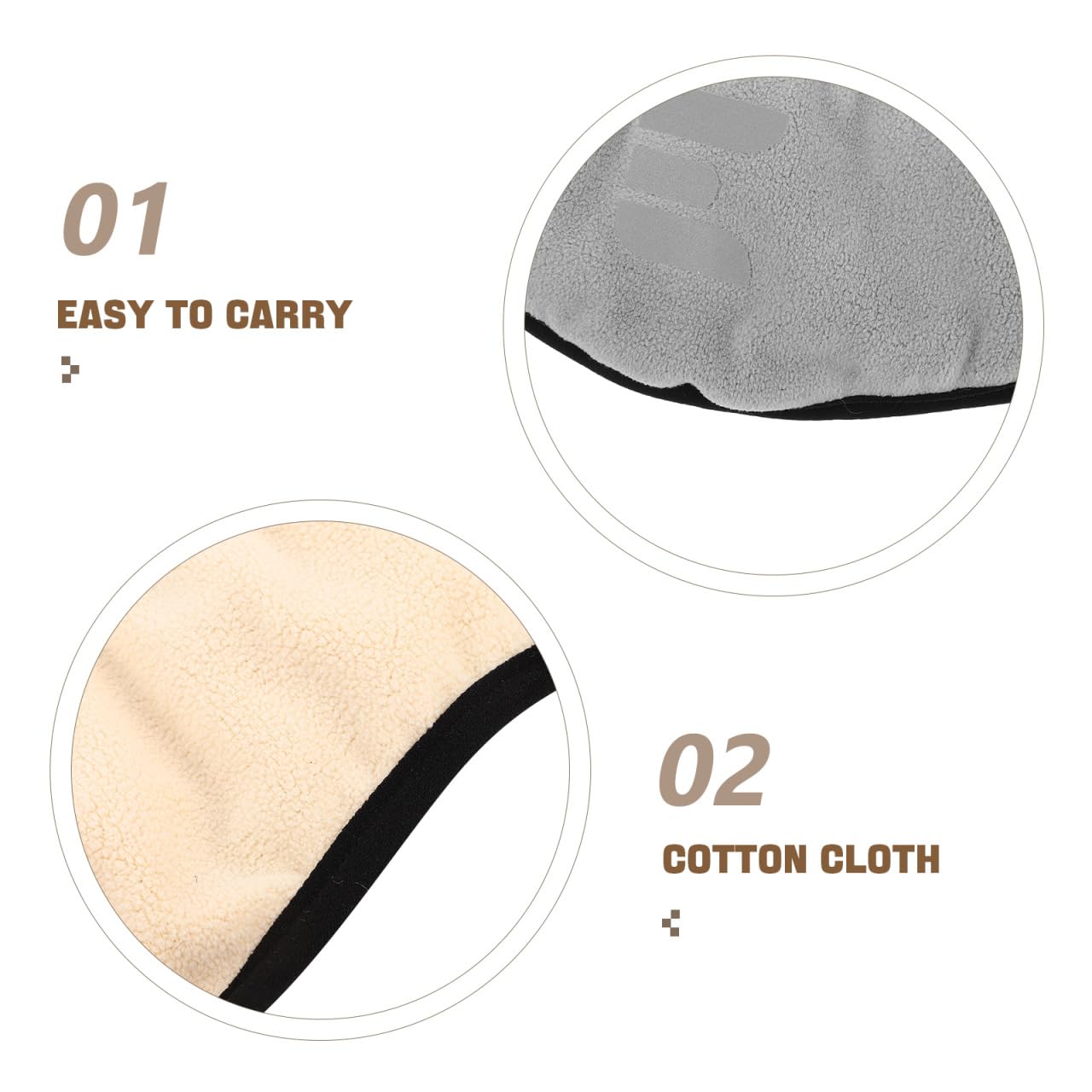 Healvian Orejeras para dormir con cancelación de ruido, máscara de bloqueo de sonido, unisex, cómoda, suave, transpirable, para adultos, viajes, hogar, estudio