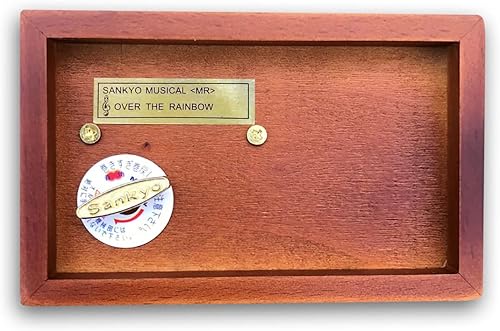 Miniatura 149 de BinkeGG Caja de música con forma de corazón hueco de madera con mecanismo musical Sankyo, melodía: Howl's M0ving Castle (Merry Go Round of Life)