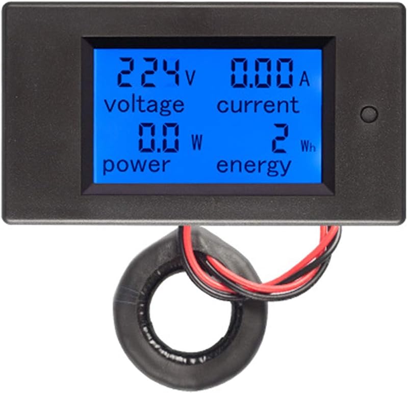 Multímetro digital AC 80-260V 100A PZEM-061 Pantalla LCD Voltaje de corriente digital Energía Multímetro Amperímetro Voltímetro con transformador de corriente CT