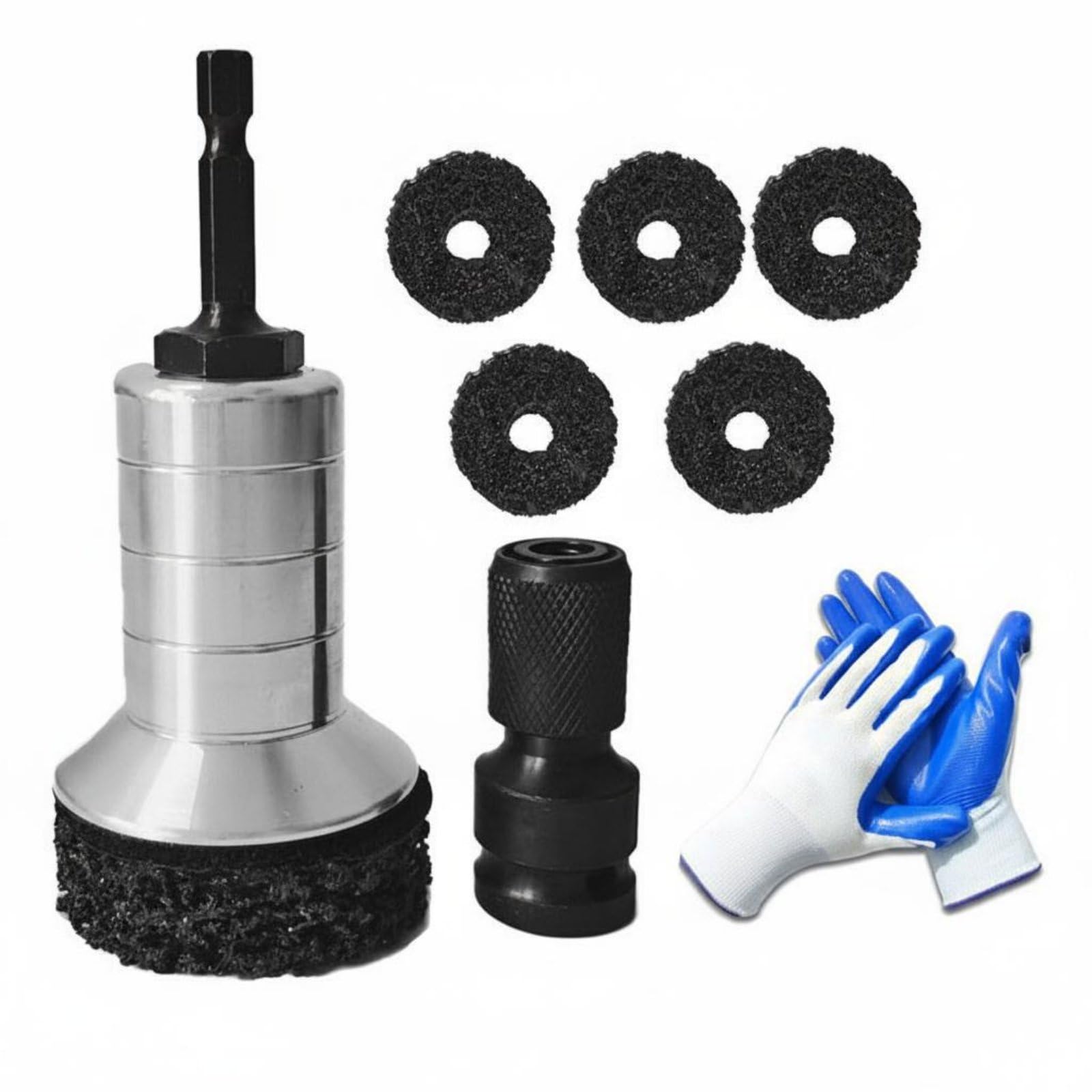 Rust Removal Brake Disc Resurfacing Tool Wear-Resistant Wheel Hub Cleaning Wide-image-48