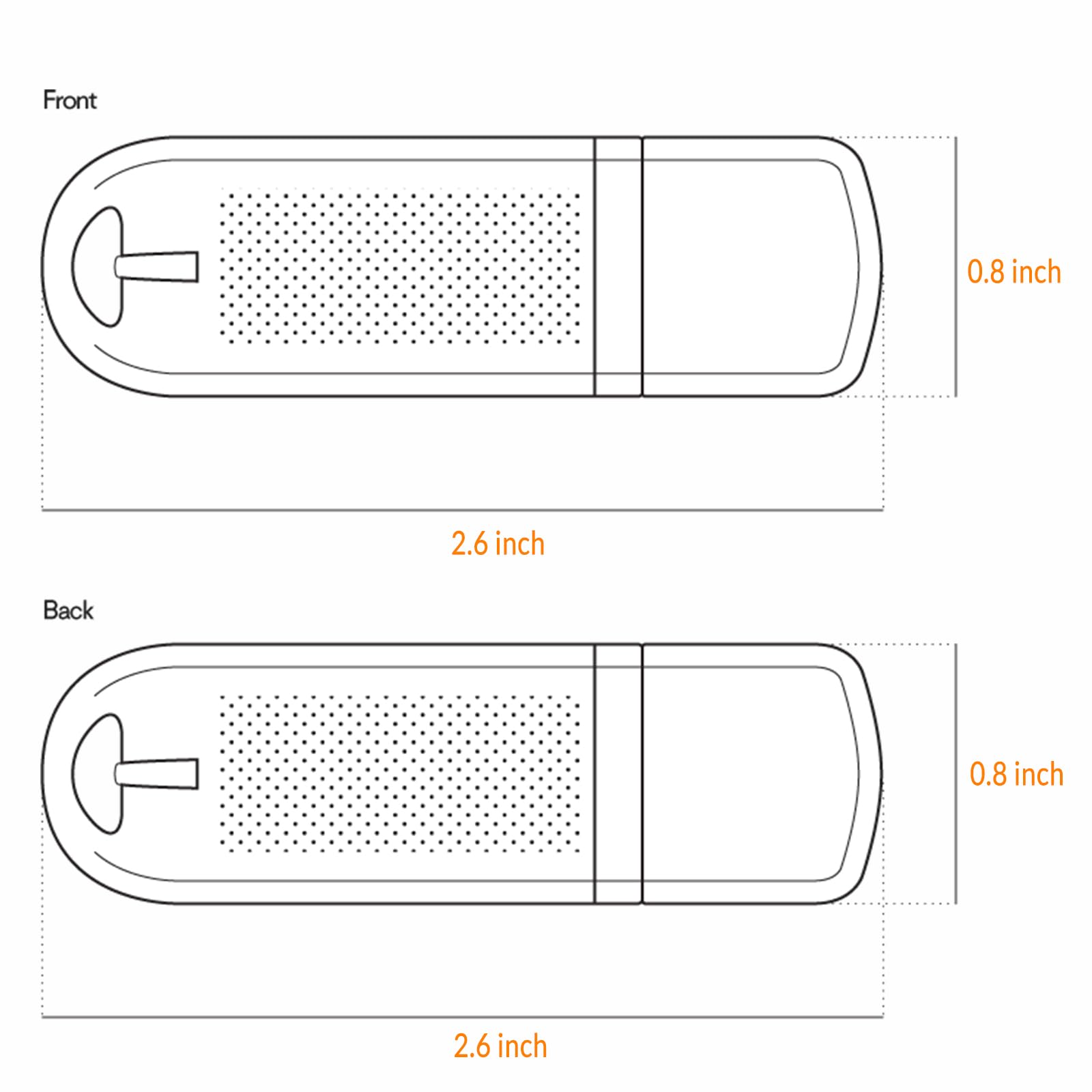 JBOS Benutzerdefinierter USB-Stick, 1 GB, 25 Stück, personalisierbar, Logo-Druck, Werbegeschenke, Branding mit JBOS NAND-Flash-Speicher
