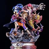 GUDSHT Figura De AccióN One Piece Tres capitanes Luffy/Law/Eustass Kid Premium Edition Anime Figura Modelo PVC Estatua Exquisita/Coleccionables/Adornos De DecoracióN/Regalos De CumpleañOs De Navidad
