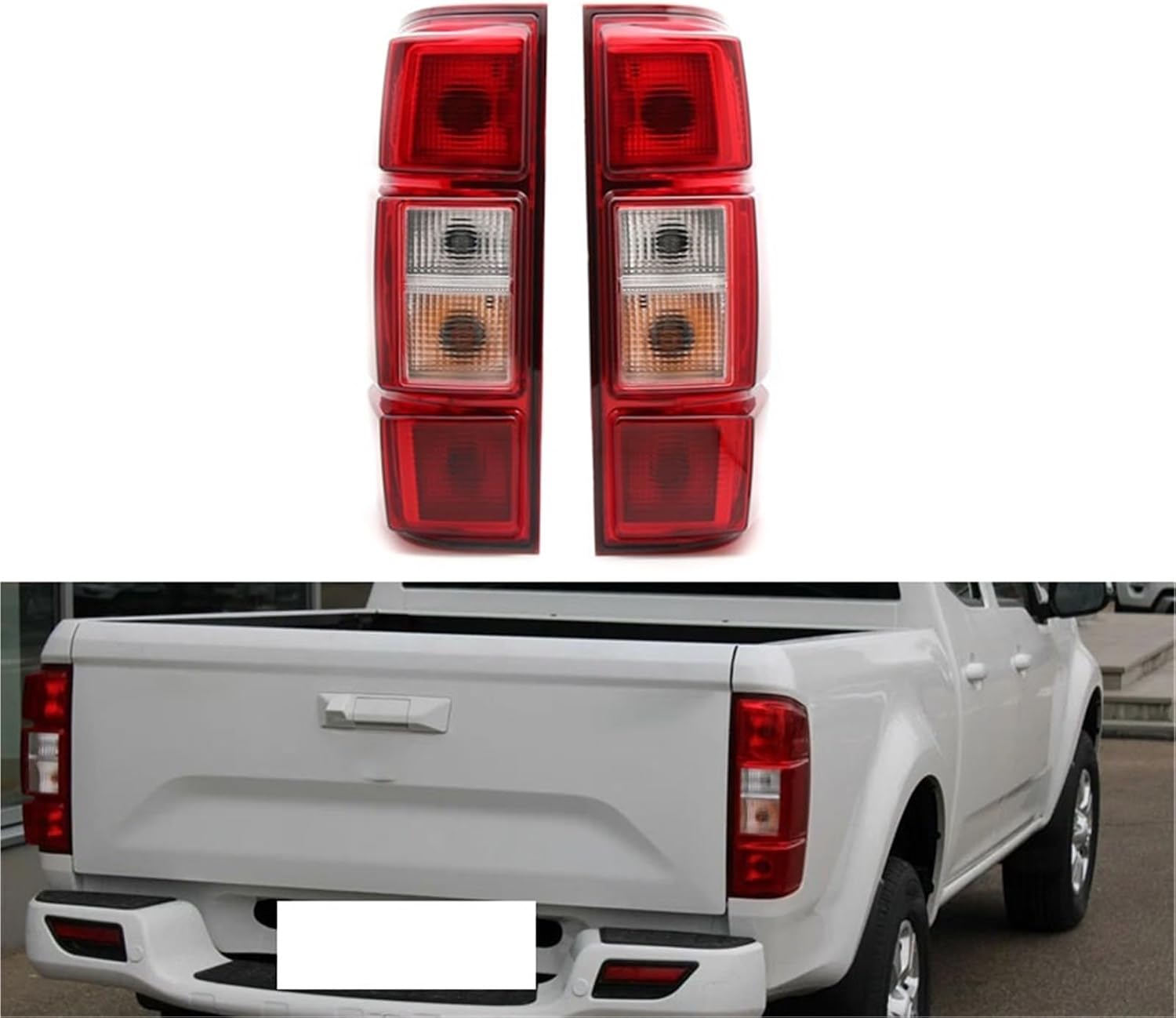 4133100XP6PXA Rear Stop Light Tail Light Tail Lamp Turn Light Compatible For Great Wall For Wingle 7 European Version Compatible For Car (Left)