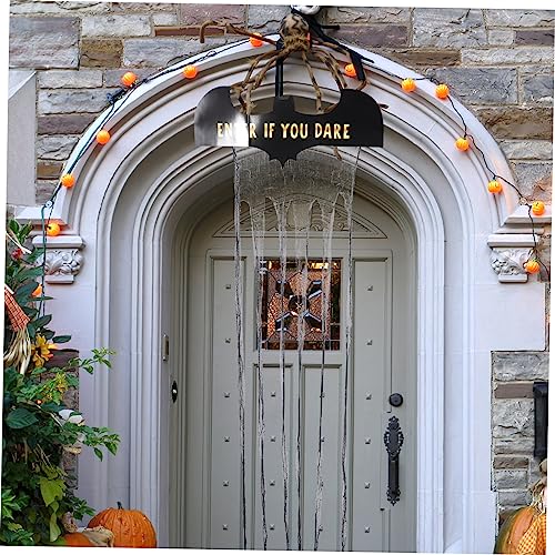 Hemobllo 2 Unidades Cortina De Porta De Malha De Morcego Cortina De Porta Borla Preta Gaze Preta Do