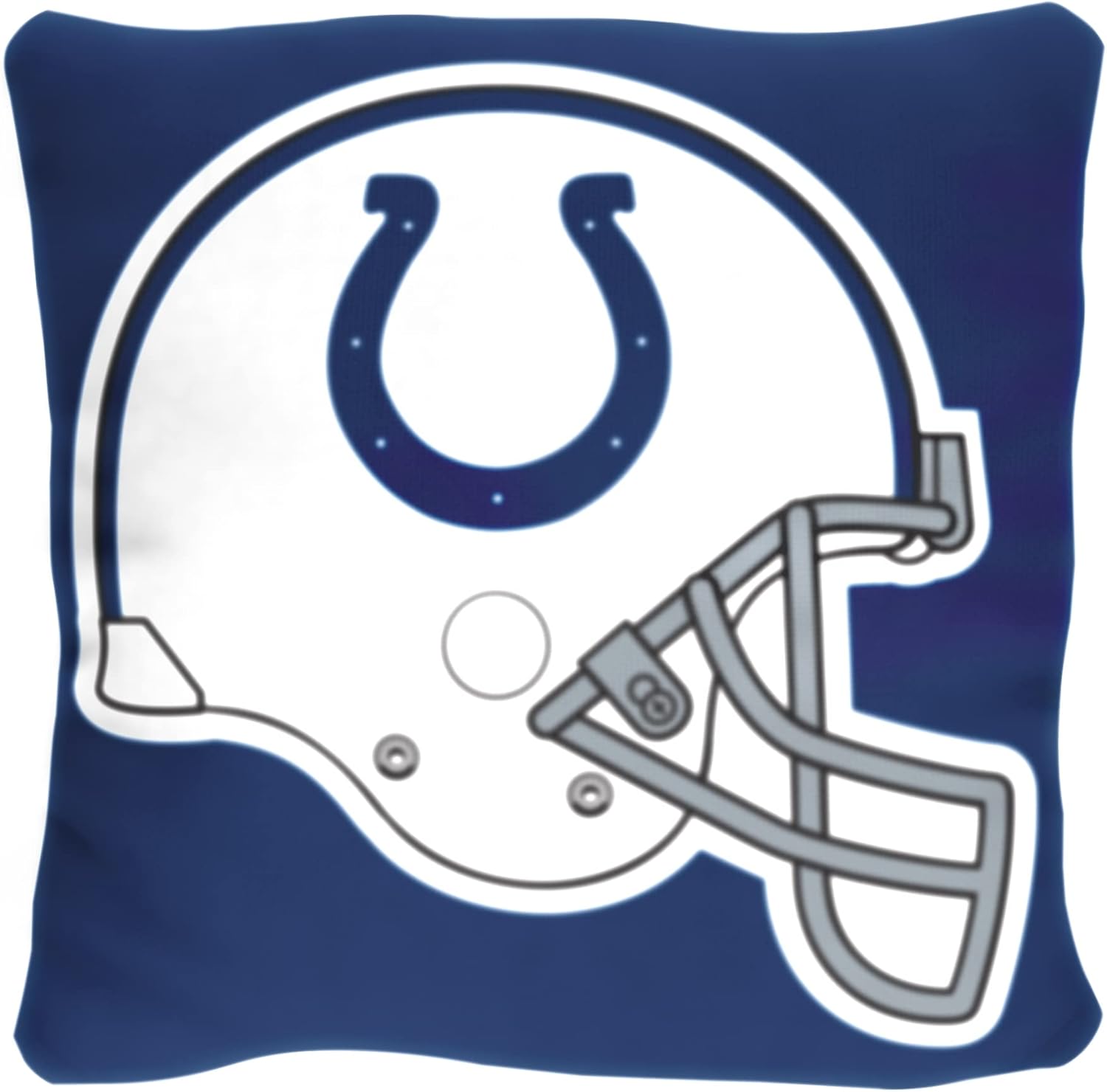 Northwest NFL Slashed Pillow 14X14 and Throw Blanket 40X50 Set with Back Pocket, Indianapolis Colts