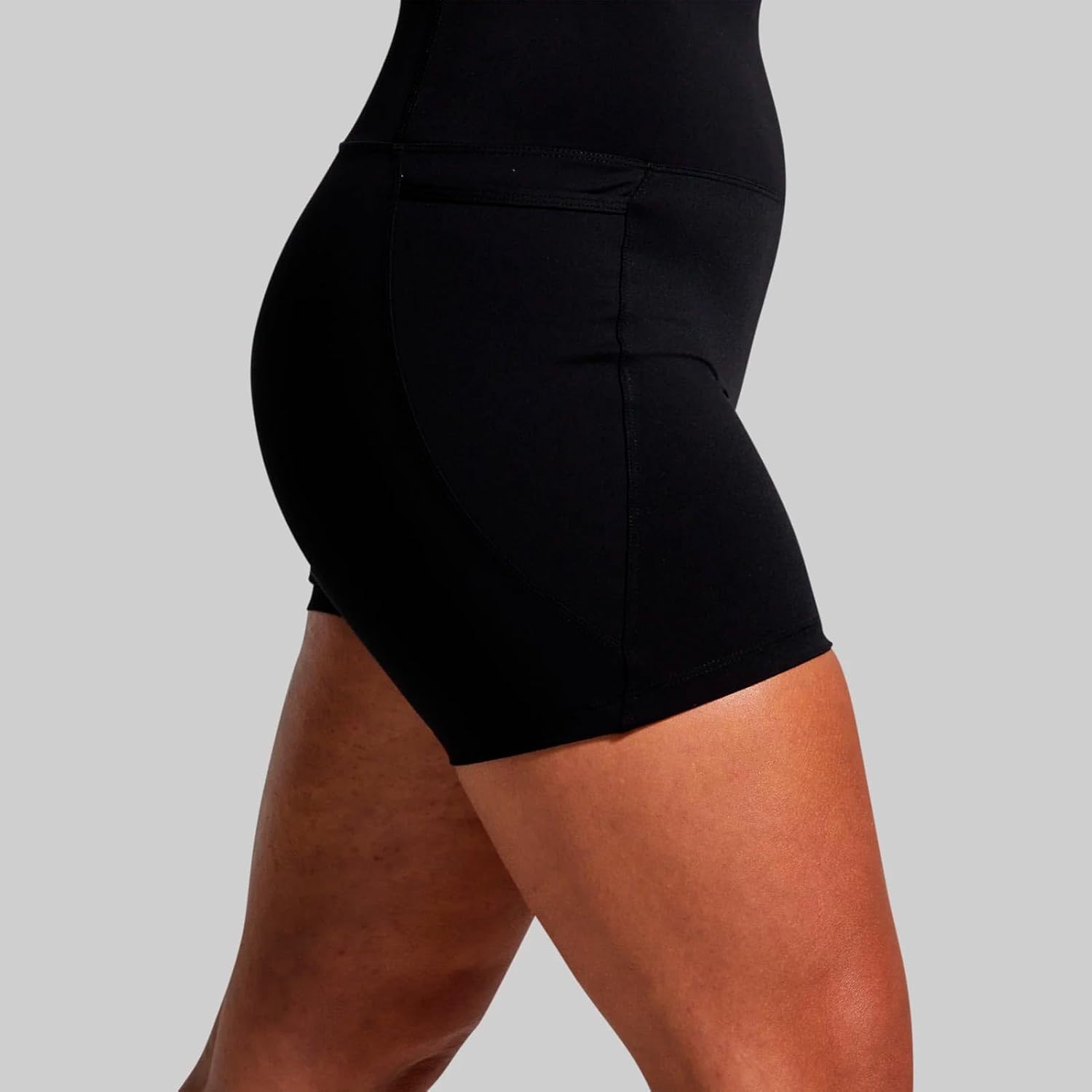 Born Primitive Women's Eccentric Short, Stretchy Moisture-Wicking High-Waisted Form-Fitting Fitness Sports Compression Shorts