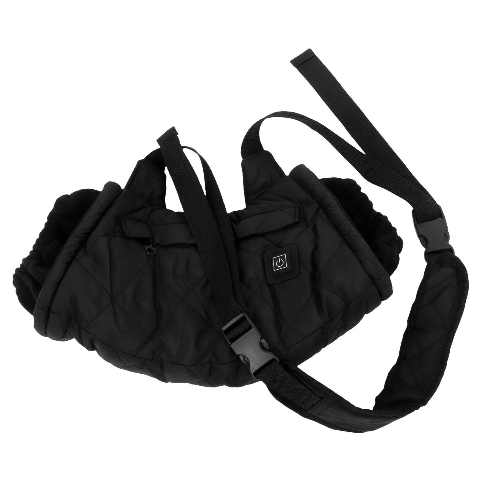 GLEAVI Manicotto Scaldamani Elettrico Riscaldabile USB in Cotone Trapuntato e Poliestere, Portatile e Riscaldante per Uso Invernale e Campeggio Outdoor
