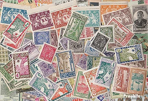 Timbres Guyane française Prophila Collection 100 divers | Album philatélie collectionneur