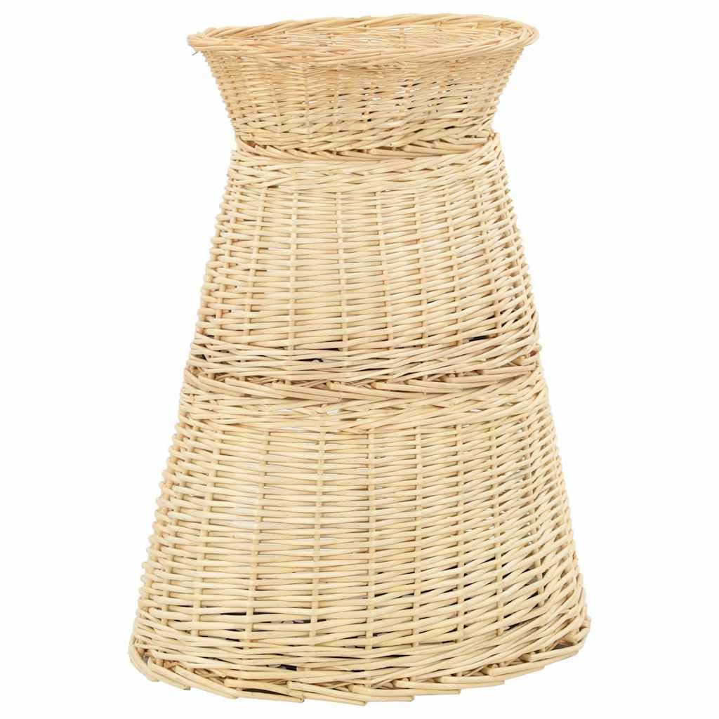 Set di 3 cestini per gatti fatti a mano, con cuscino rimovibile, 47 x 34 x 60 cm, in vimini naturale, per un riposo rilassante