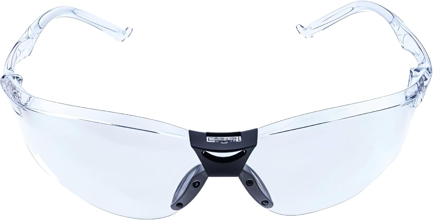 LIBUS Safety Glasses, Clear Anti-fog & Scratch, ANSI Z87.1, UV Protection, Front/Side Spark & Dust Shield, Polycarbonate Lens