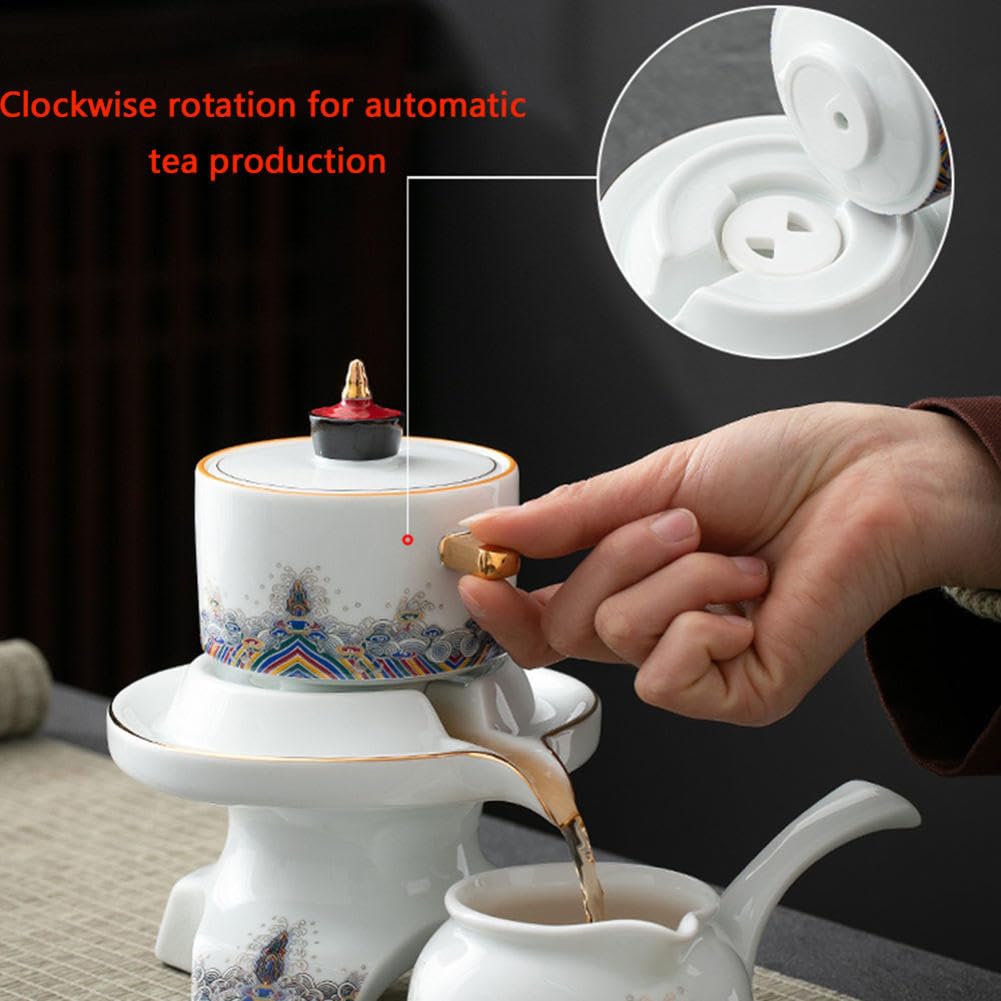 Teiera in Vetro, Set da tè per Adulti, Set da tè, teiera in Vetro, Set da tè per Adulti, teiera, teiera con infusori per tè Sfuso, Set da tè per la casa, teiera