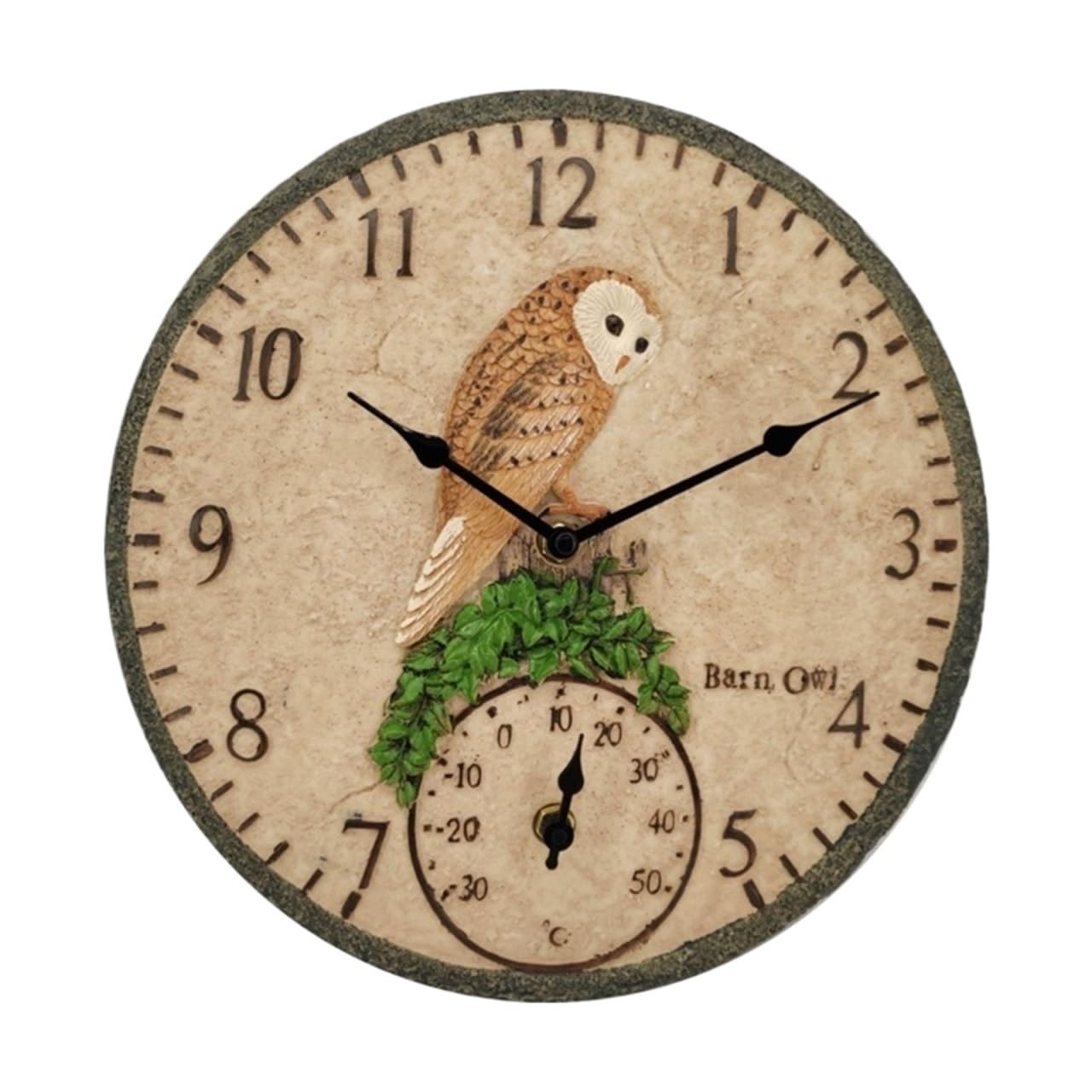 ZHSOAO Garden Clocks Outdoor Large Wall Clock for Patio, Pool, Garden