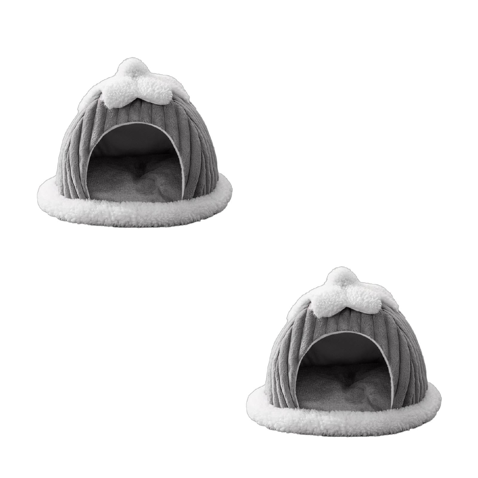 Tente intérieure pour chat stressé avec grands coussins doux en peluche
