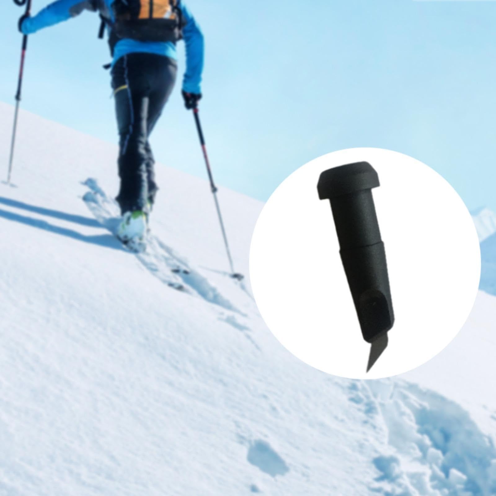 Yiju Replacement Tips for Skiing and Trekking Poles, Accessories, Black