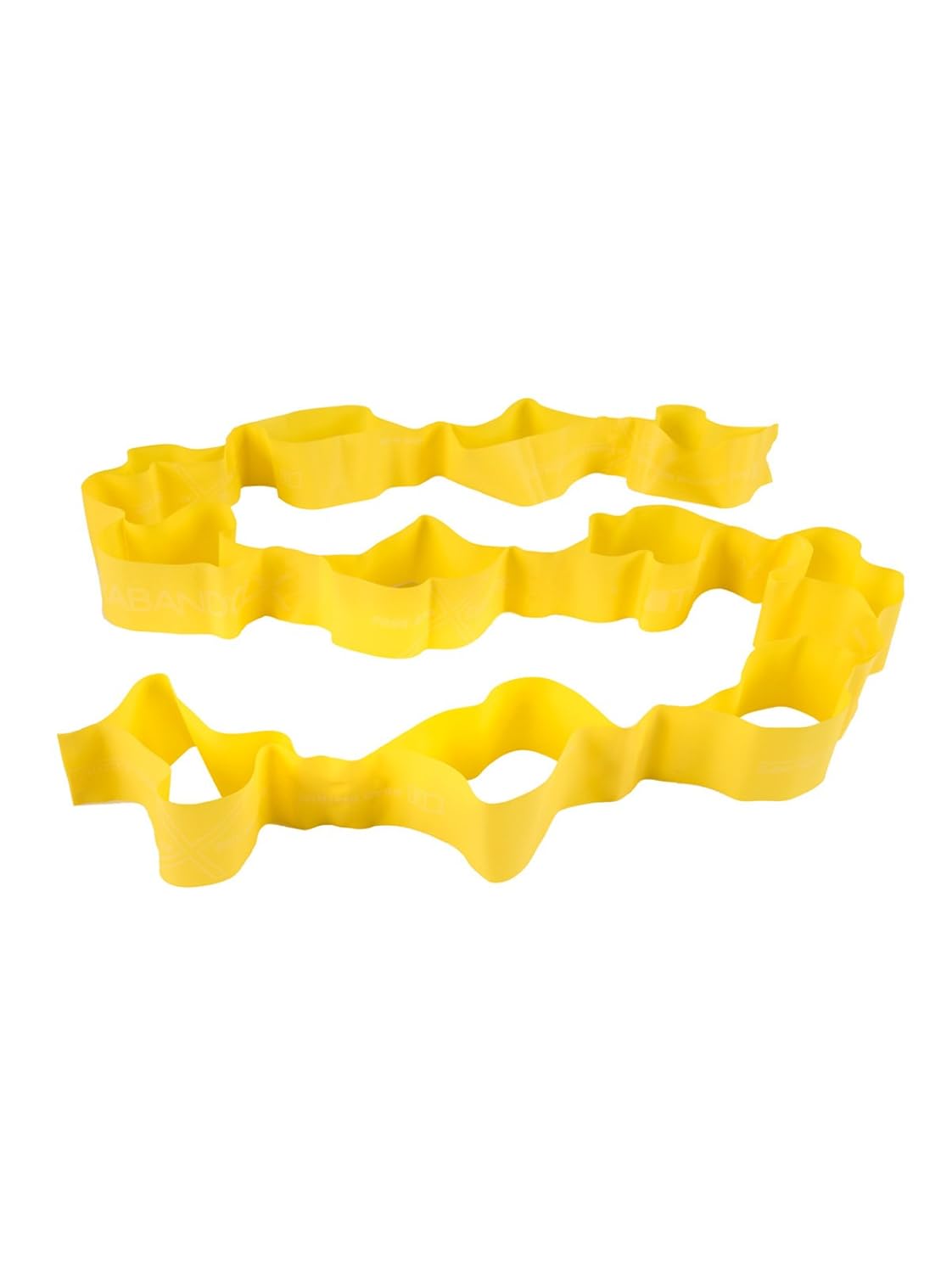 TheraBand CLX Resistance Band with Loops, Latex-Free Professional Band for Physical Therapy, Lower Body Pilates, Full Body Workouts, Individual 2.5 Metre Pre-Cut,11 Loops (Yellow, Light)