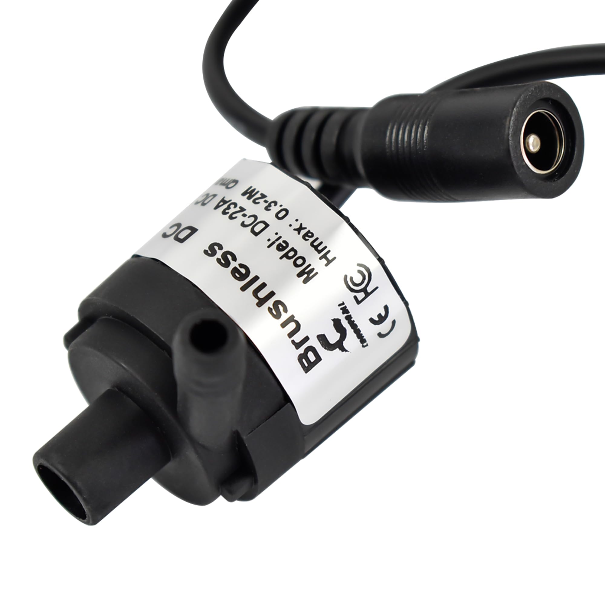 CONQUERALL 2 szt. DC 12 V 3 W 26 GPH 2 m mała pompa obiegowa do akwarium i odpływu kondensatu